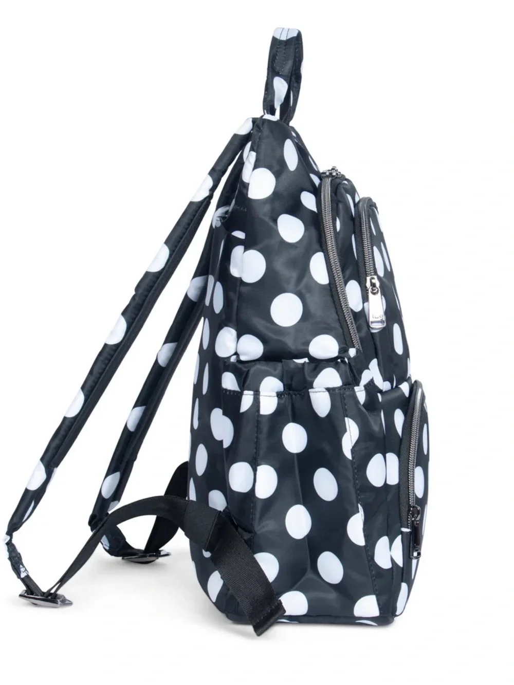 NWT- lug Black Large Dot Backpack